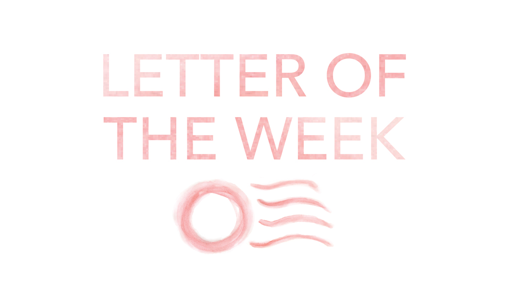 dear she, letter of the week, blog